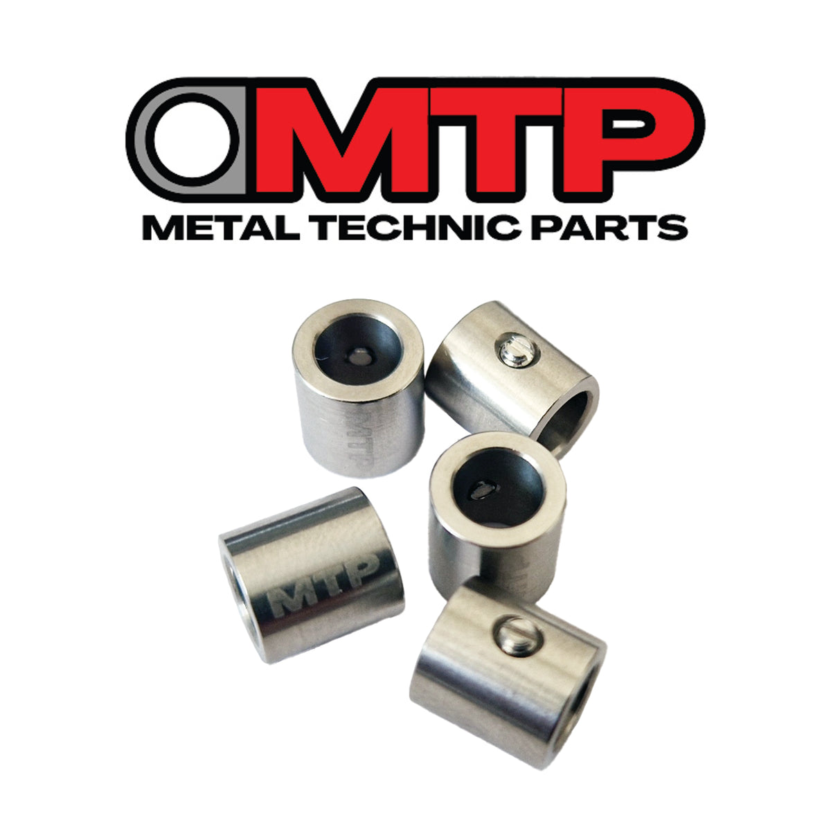 パーツ a Stainless steel Axle bush x5 with screw like Lego Technic 3713