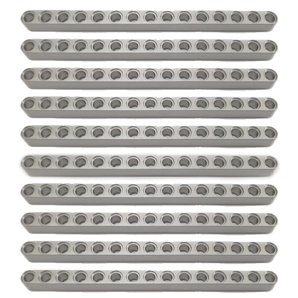 10pcs Metal Aluminium Beams compatible with Lego Technic