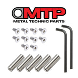 3/4 pins for Beam liftarm screw together metal connectors FRICTIONLESS compatible with Lego Technic 5x
