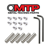 3/4 pins for Beam liftarm screw together metal connectors FRICTION compatible with Lego Technic 5x
