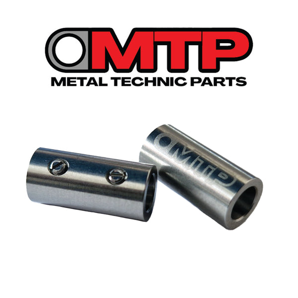 Metal Axle Shaft CONNECTOR stainless steel Coupling Joiner compatible with Lego Technic like 6538