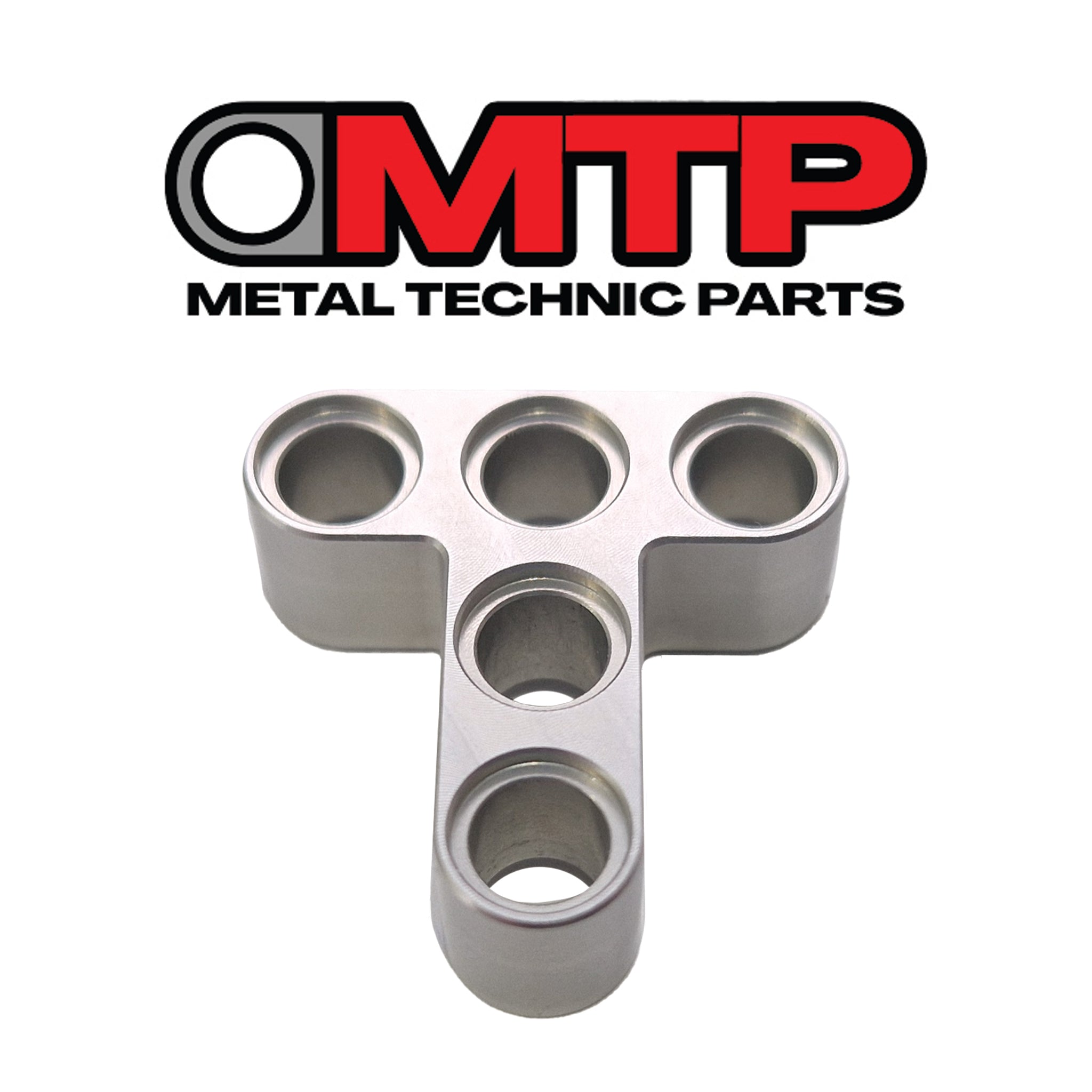 Metal T-piece Liftarm Beam compatible with Lego Technic 60484