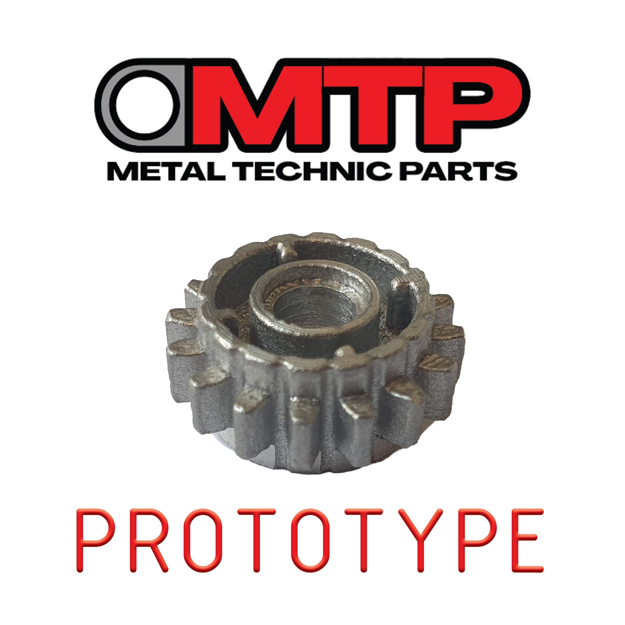 16T Tooth Clutch Gear compatible with Lego Technic like 18946 Metal