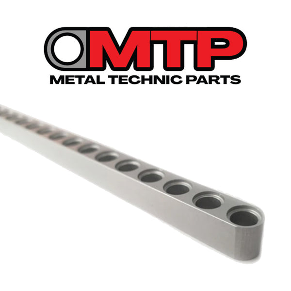 1M 100cm Long Aluminium Metal Beam 125 Hole Stud compatible with Lego Technic