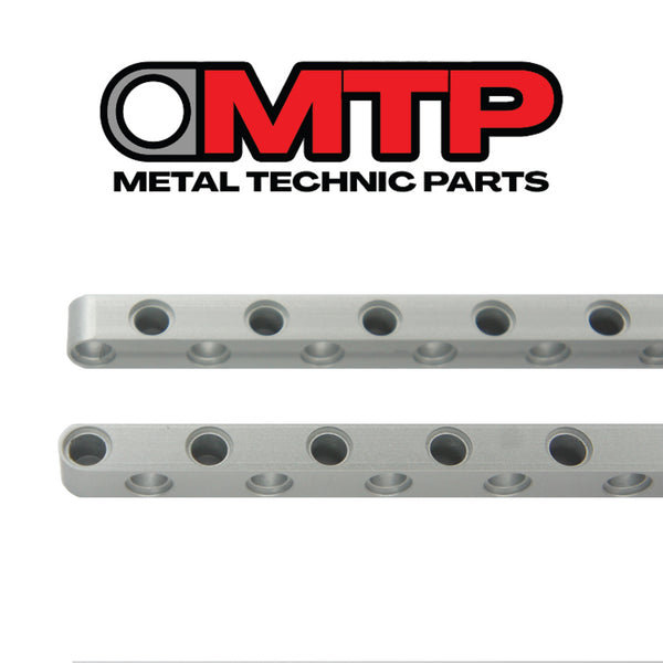 parallel Fyrretræ Sprede 1M 100cm Long Aluminium Metal Beam 125 ALTERNATE Hole Stud compatible –  Metal Technic Parts